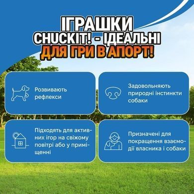 Светящийся мяч Chuckit!&reg; Air&trade; Glow Fetch, ⌀ 5 см