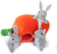 Мягкая интерактивная игрушка Zippy Burrow, Bunny 'n Carrot