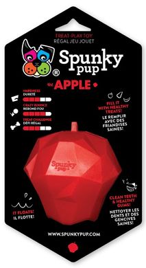 Интерактивная игрушка-кормушка Spunky Pup Treat Holding Fruits & Veggies, Apple