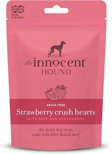 Натуральні смаколики для тренувань The Innocent Hound з яловичиною та полуницею 70 г