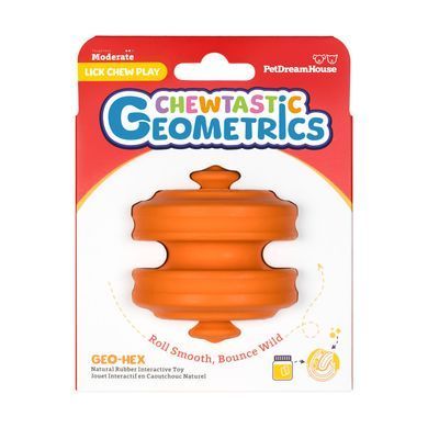 Інтерактивна іграшка-годівниця Chewtastic Geometrics Geo-Hex
