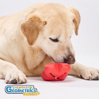 Інтерактивна іграшка-годівниця Chewtastic Geometrics Geo-Metz Roller