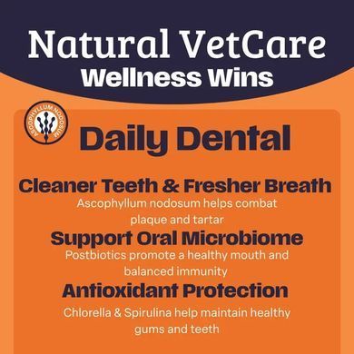 Пищевая добавка для зубов и свежего дыхания Natural VetCare Daily Dental 200 г